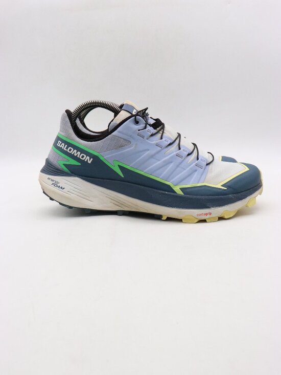 Salomon Shoes - Salomon Thundercross Women's Size 8 White Blue Green Sneakers Trail Running